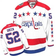 Reebok Washington Capitals 52 Men's Mike Green White Authentic Third NHL Jersey