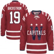 Reebok Washington Capitals 19 Men's Nicklas Backstrom Authentic Red 2015 Winter Classic NHL Jersey
