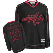 Reebok Washington Capitals 19 Men's Nicklas Backstrom Black Ice Authentic NHL Jersey
